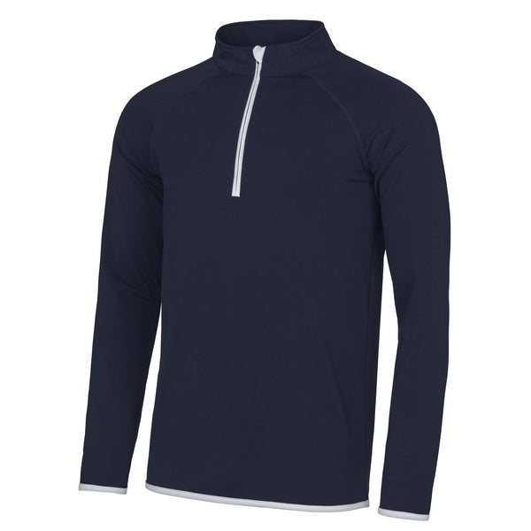 Men's quarter zip sports sweatshirt