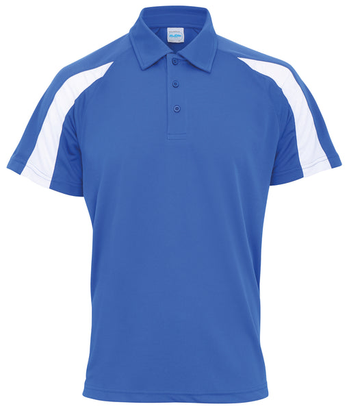 Contrast Jersey Polo