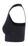 Seamless '3D fit' reveal crop top bra