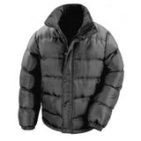 Padded puffer jacket with hood