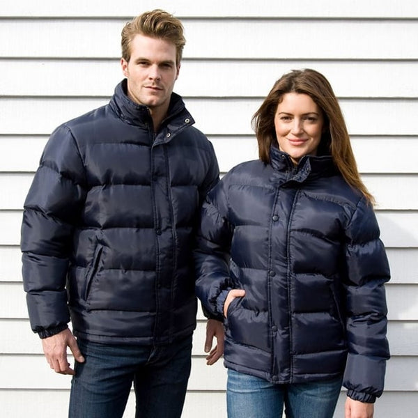 Padded puffer jacket with hood