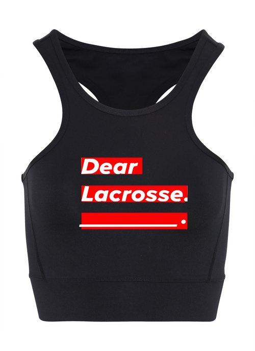 Dear Lacrosse mid-length sports bra / crop top